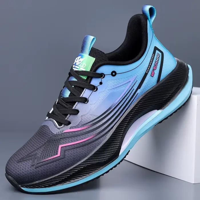 Chaussures de course planche de carbone spécialité Marathon hommes sport respirant léger femmes conf