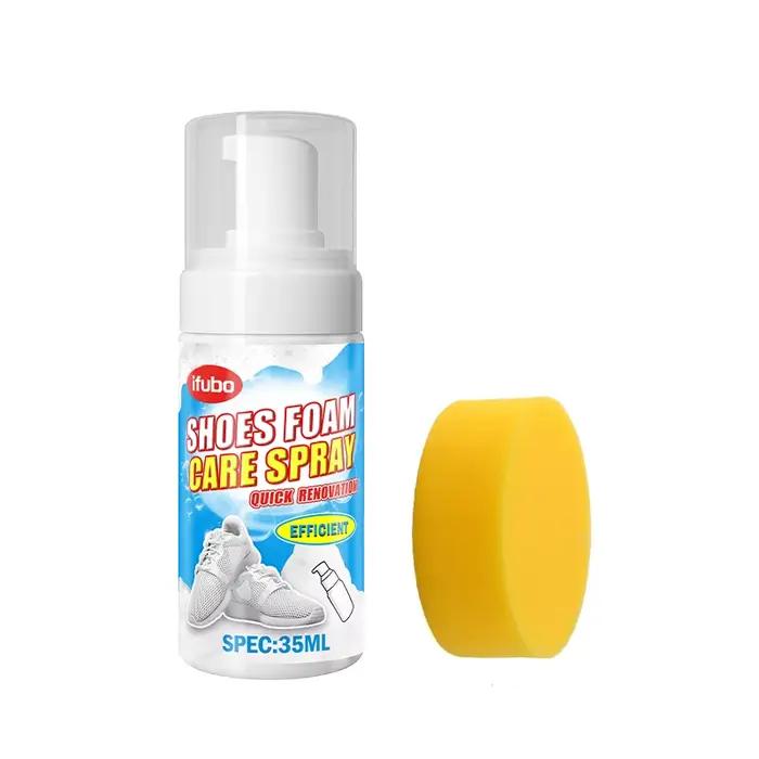 Nettoyant rapide pour chaussures, détachant et polissant blanchissant pour baskets, bottes en cuir, 