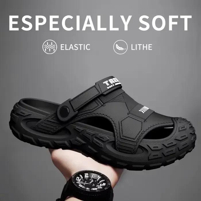 Sandales EVA 2026 pour Hommes – Été, Semelle Épaisse et Souple pour l'Extérieur, Chaussures de Plage