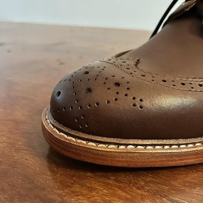 B500 RockCanRoll Super Qualité Taille 35-52 Bottes Brogue Artisanales en Cuir de Vachette Italien Du