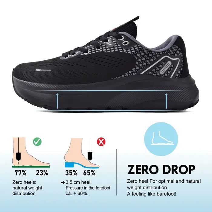 Chaussures Homme à Enfiler, à Bout Large, Mains Libres, avec Soutien de la Voûte Plantaire, Baskets 