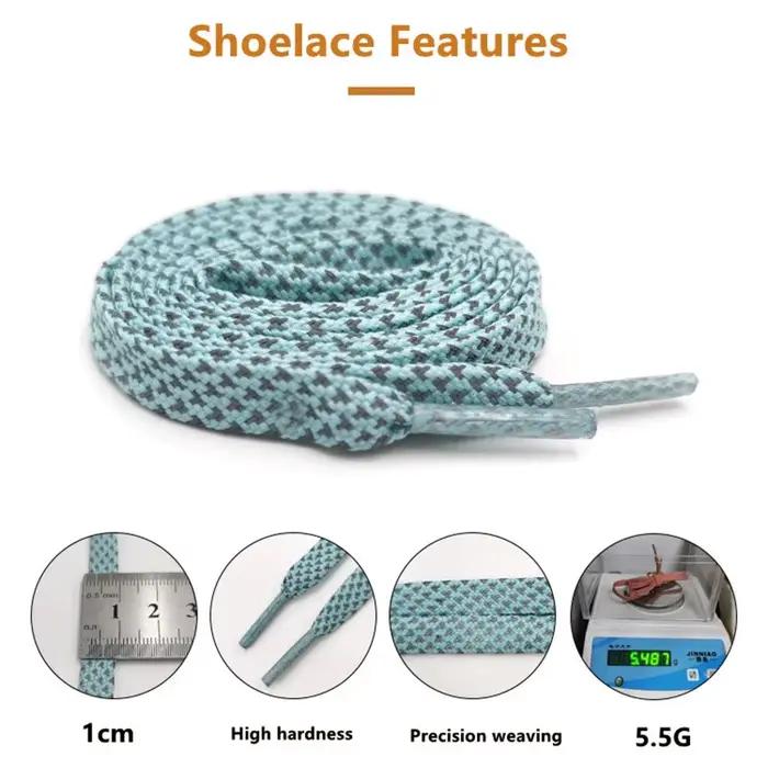3M lacets réfléchissants pour baskets lacets plats lumineux Cool lueur dans le noir lacet adulte enf