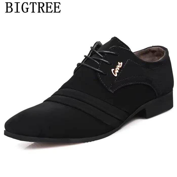 Chaussures Oxford formelles pour hommes, chaussures provoqué, robe de mariée, chaussures de bureau