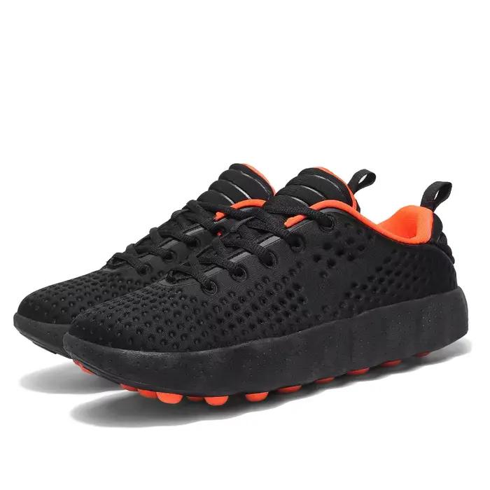 Chaussures décontractées de marque pour hommes, baskets à semelle épaisse, respirantes, pour l'été, 
