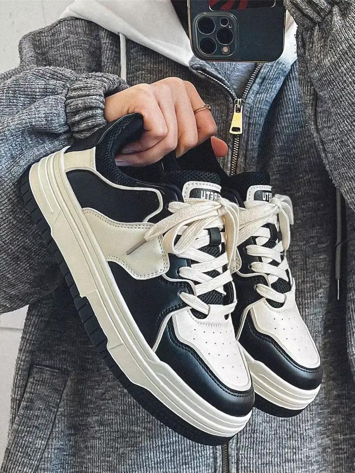 Chaussures pour homme, baskets décontractées à semelle épaisse, style américain, nouvelle collection