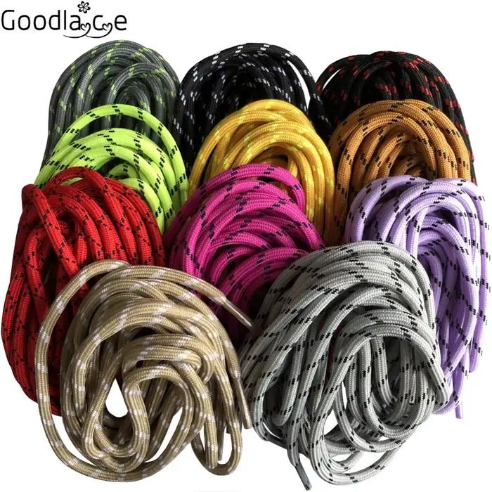 160 -180 cm mode belle couleur ronde chaussures cordes lacets lacet pour randonnée bottes de travail