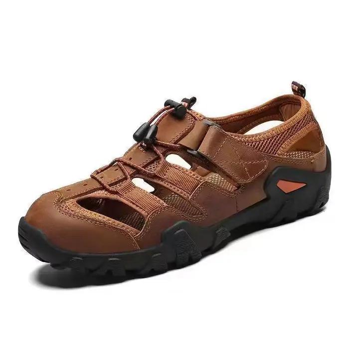 Fashion Versatile Men Shoe Retro Men's Sandals New Comfort Non Slip Men Slipper Breathable Male Casu