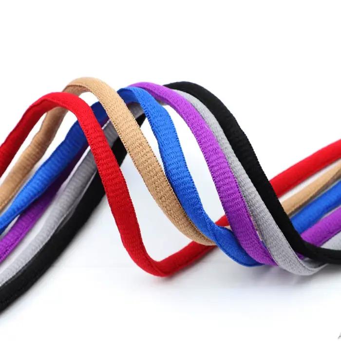 Lacets ronds classiques demi-cercle épaissir AF1 lacets chaussures de basket-ball antidérapant Sport