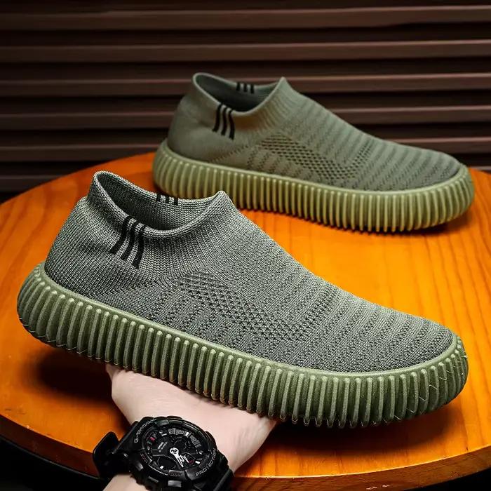Baskets de skateboard pour hommes, chaussures décontractées, plates, respirantes, non ald, tennis, s