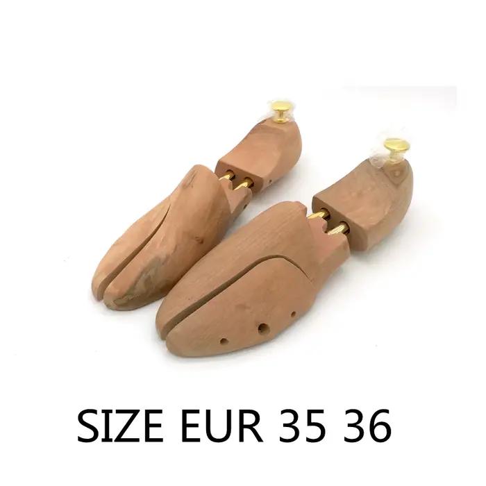 Arbres à chaussures en bois Superba de haute qualité, 1 paire de chaussures en bois, civière façonna