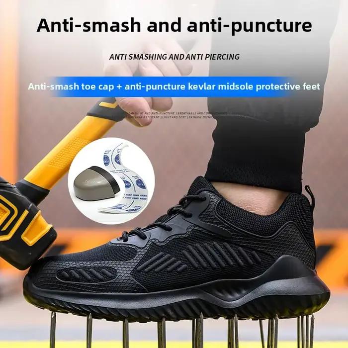 Chaussures d'électricien isolées 6KV pour hommes, chaussures de protection décontractées, Kevlar, An