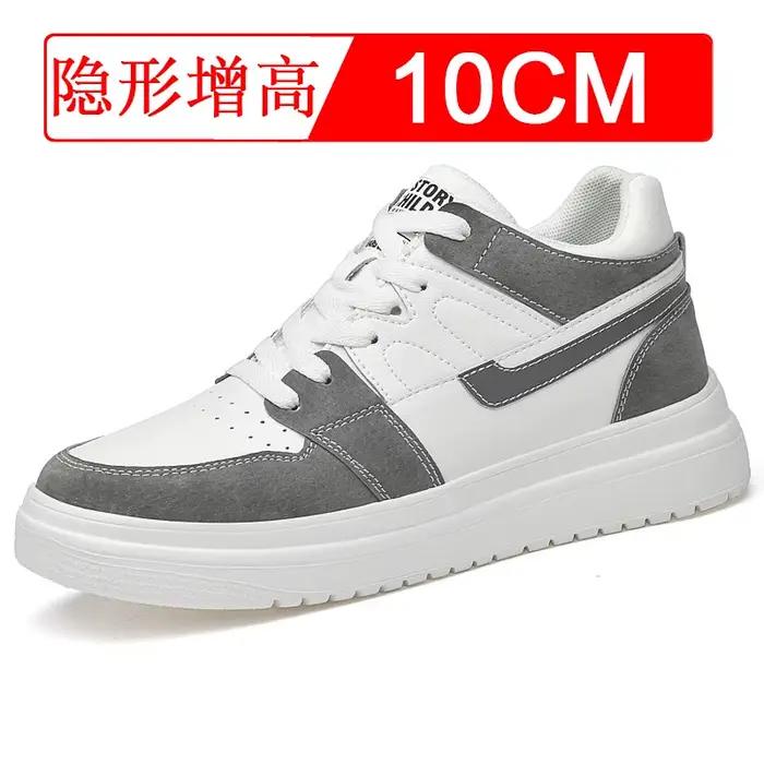 Hommes ascenseur chaussures rehaussant baskets pour hommes réglable 6-10CM respirant Invisible haute