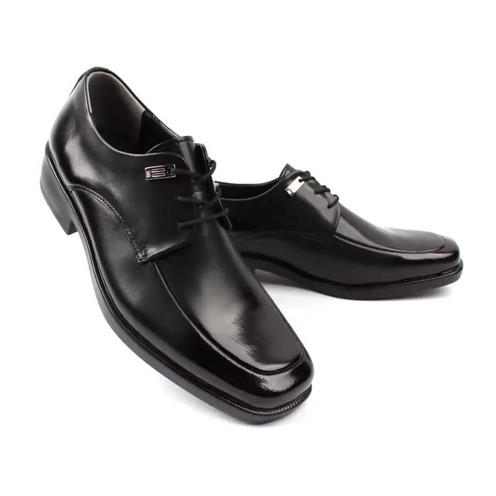 [Production nationale] Cuir _ Chaussures Derby carrées chaussures pour hommes confortables hauteur 4