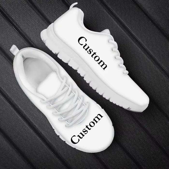 Chaussures plates imprimées de football Portugal Feel pour hommes et femmes, chaussures de course, c