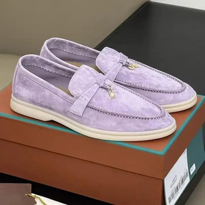 Nouvelles Chaussures Décontractées Style Britannique Classique 2024, à Franges et Boucle Métallique,