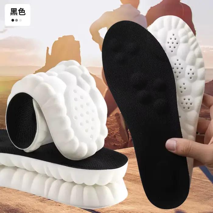 Semelles intérieures de Sport en Latex, coussinets de chaussures souples à haute élasticité, orthopé