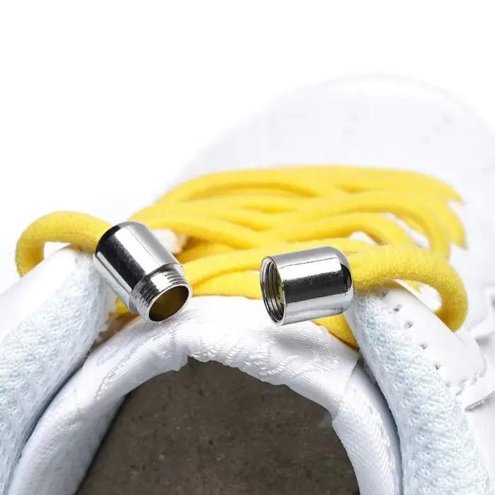 Lacets demi-cercle boucles sans cravate boucle connecteur pour chaussures baskets lacet rapide lacet