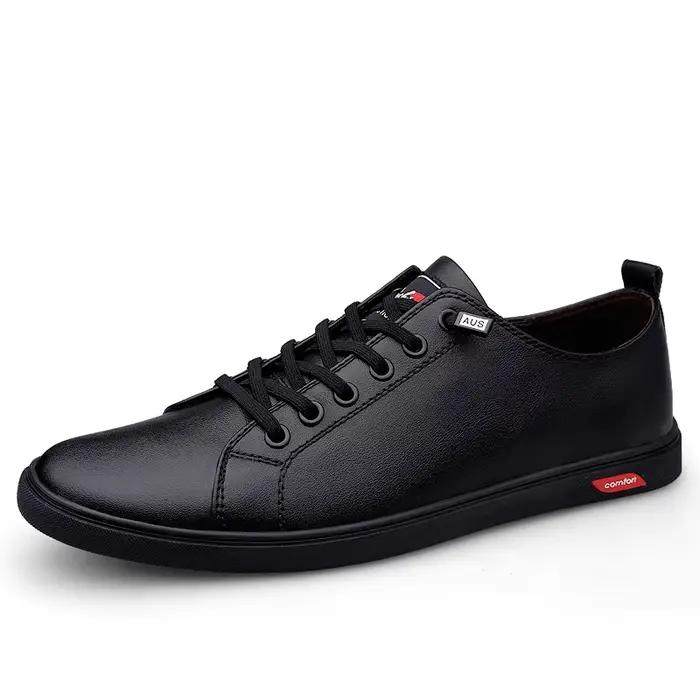 Marque de luxe chaussures pour hommes nouveau cuir véritable à la main Oxford chaussures en plein ai