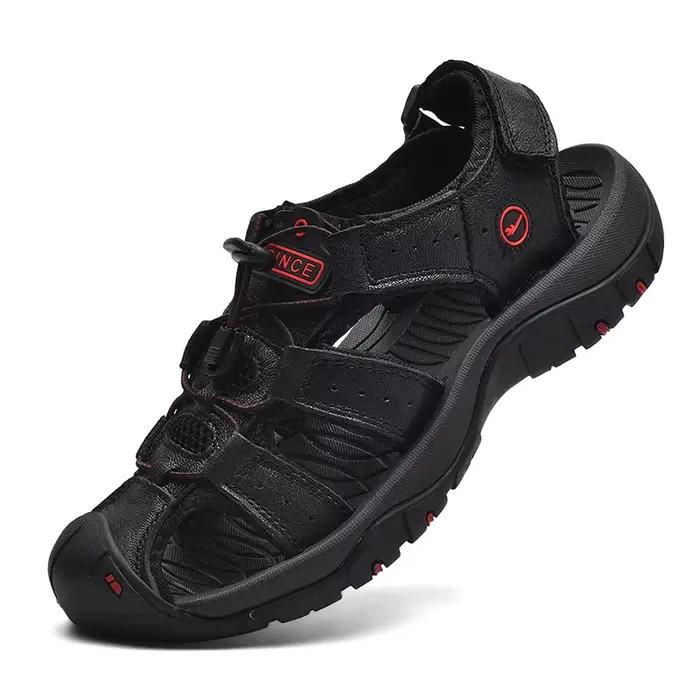 Sandales pour hommes Shuangxing, été, plage, confortables, chaussures décontractées d'extérieur