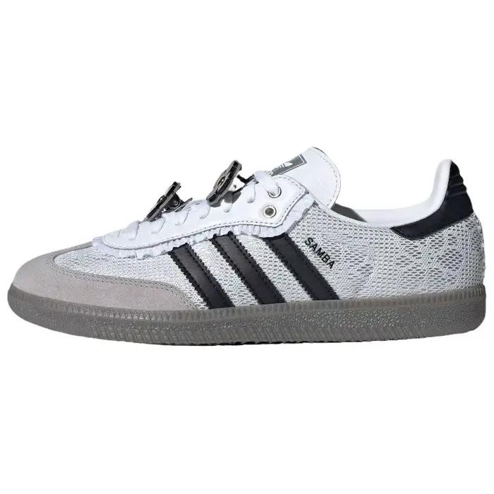 Adidas Originals SAMBA OG : Chaussures de skate basses légères pour femme Gris IH3371