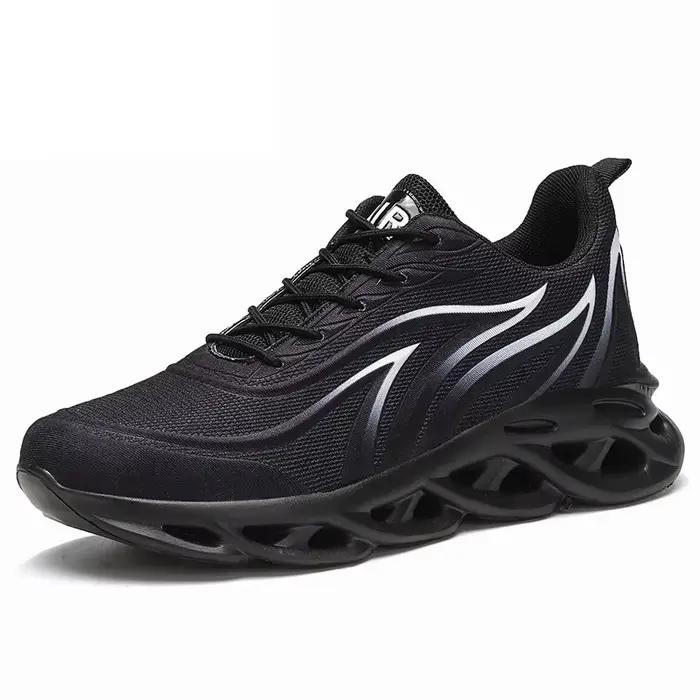 Chaussure sociale homme maille respirant confortable course chaussures de marche en plein air hommes