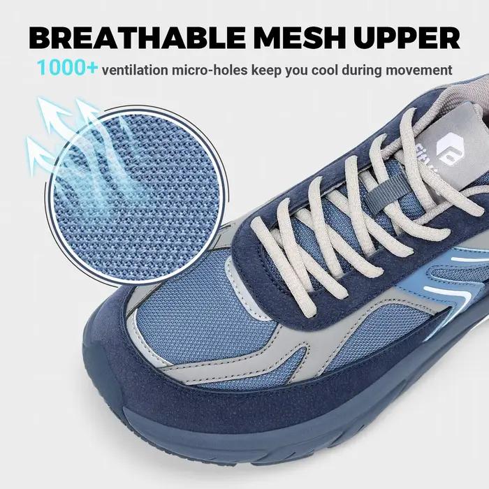 Fittington chaussures larges pour homme chaussures de marche espadrilles décontractées chaussures or