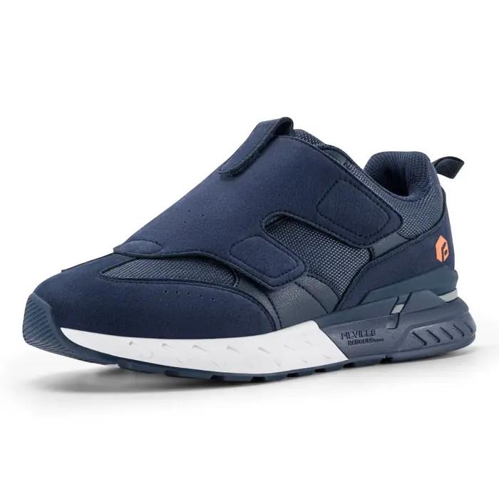 Chaussures pour diabétiques pour hommes, baskets larges à enfiler 2E pour pieds gonflés, chaussures 