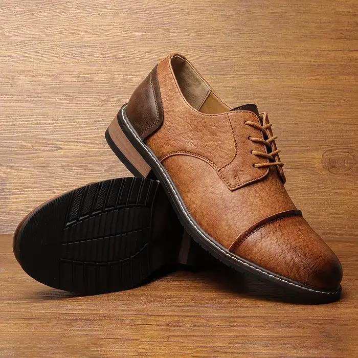 Taille 7 ~ 13 hommes chaussures 2024 nouveaux hommes chaussures Derby décontractées mode hommes chau