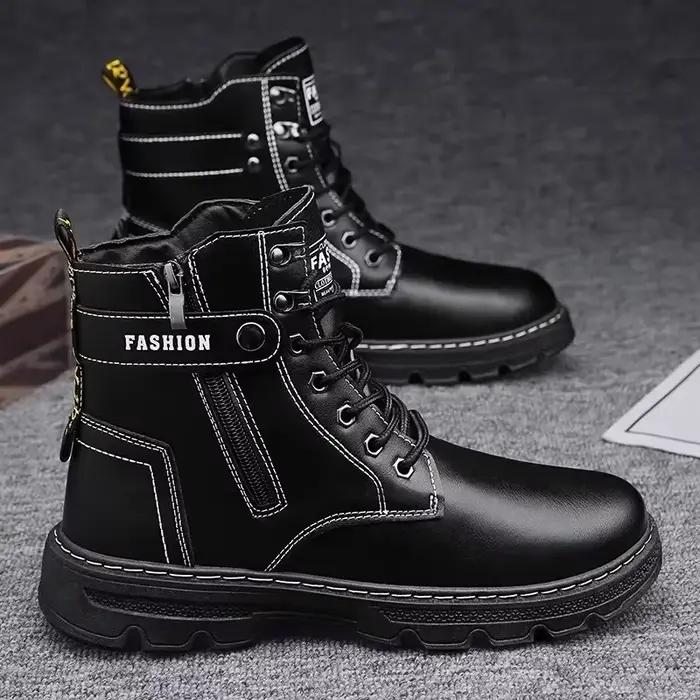 Chaussures montantes pour hommes pour le printemps et l'automne, nouvelles bottes de désert antidéra