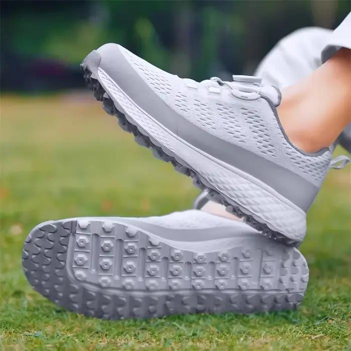 Chaussures de Golf pour hommes respirant antidérapant baskets de Golf herbe marche chaussures de Gol