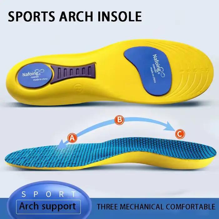 Semelles intérieures de Sport pour chaussures, Absorption des chocs, déodorant, coussin respirant, s