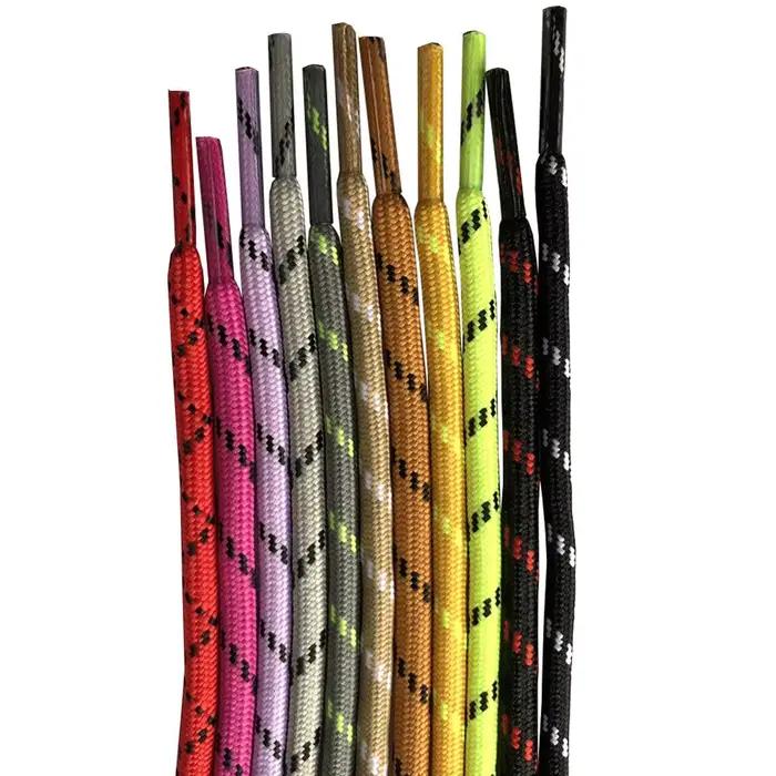 160 -180 cm mode belle couleur ronde chaussures cordes lacets lacet pour randonnée bottes de travail