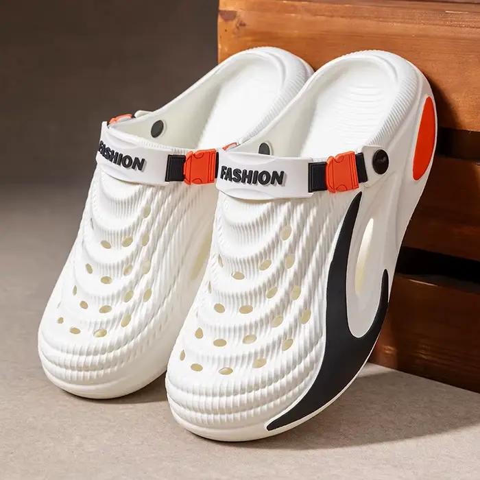 Nouvelles sandales pour hommes en été, antidérapantes, pour la plage et les sports, semelle épaisse,