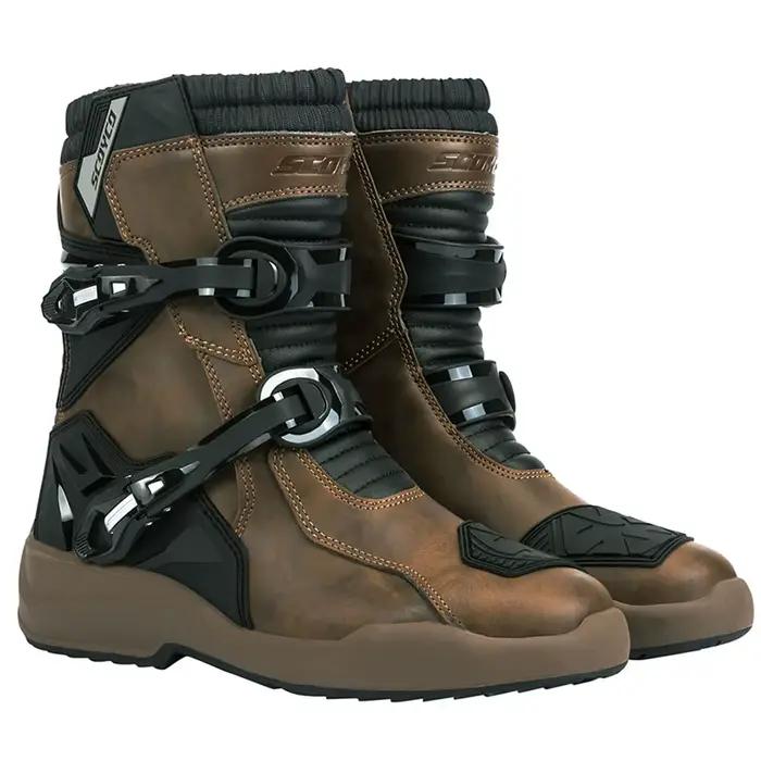 Bottes De Motocross imperméables Botas De Moto Anti-chute Botas Moto Hombre chaussures De Moto botte