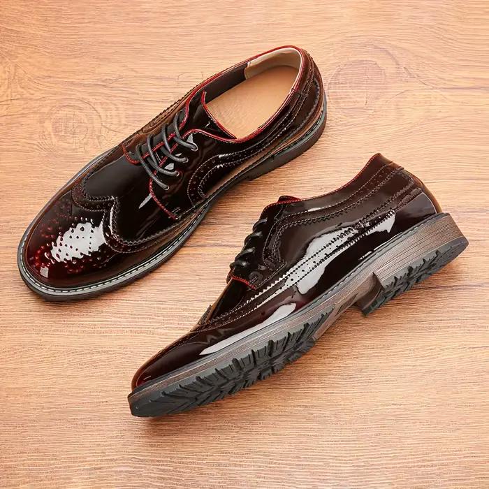 Chaussures en cuir pour hommes 2026 – Marque confortable et tendance