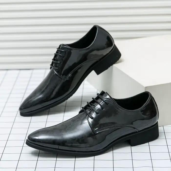 Mocassins en cuir coordonnants pour hommes, chaussures de conduite noires, baskets provoqué légères,