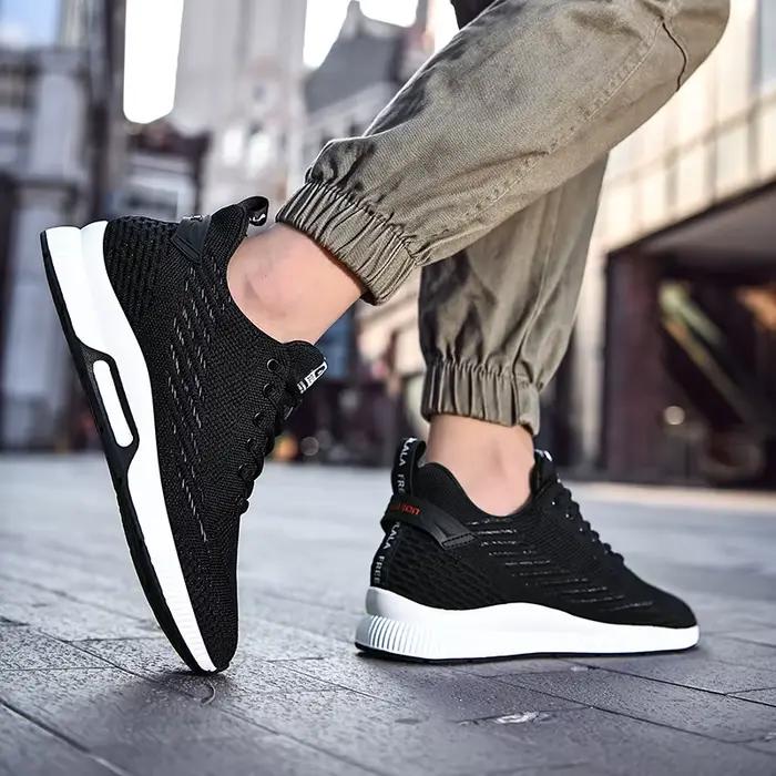 Nouvelles baskets pour homme, chaussures rehaussantes, semelles intérieures 8 cm, respirantes en mai