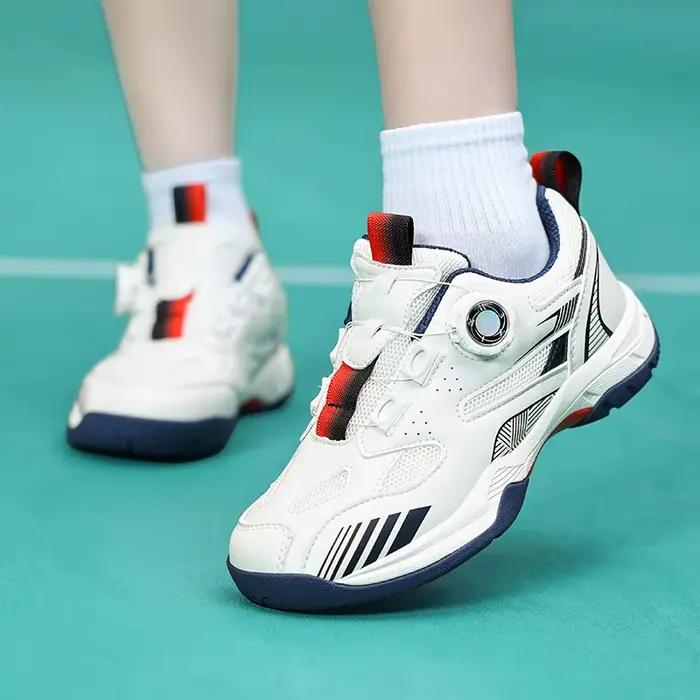 Chaussures de tennis de table pour hommes et femmes, chaussures de badminton tendance pour femmes, a