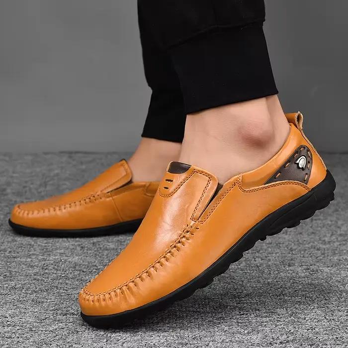 Mocassins vintage faits à la main pour hommes