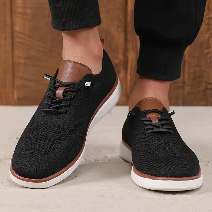 Chaussures de sport pour hommes à la mode Avant Garde maille tricotée respirant apparence tendance