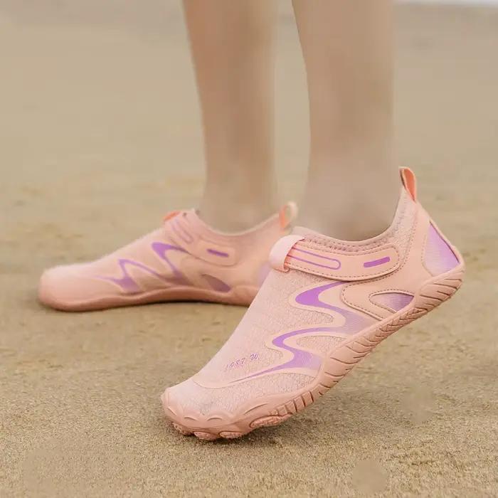 Chaussures d'eau de natation pour hommes et femmes, nu-pieds, plage, plongée en amont, surf, pataugeoire, randonnée, baskets, fitness, yoga, bateau, sandale