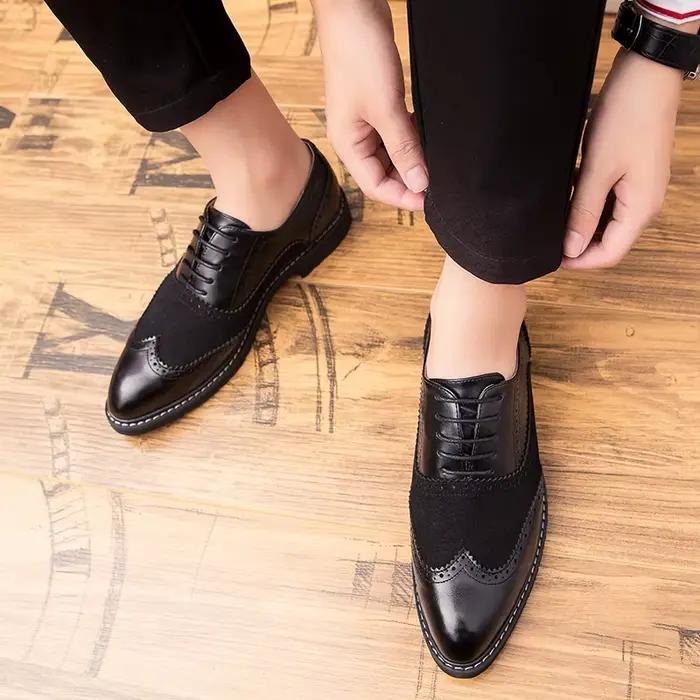 Mocassins en cuir de conception italienne pour hommes