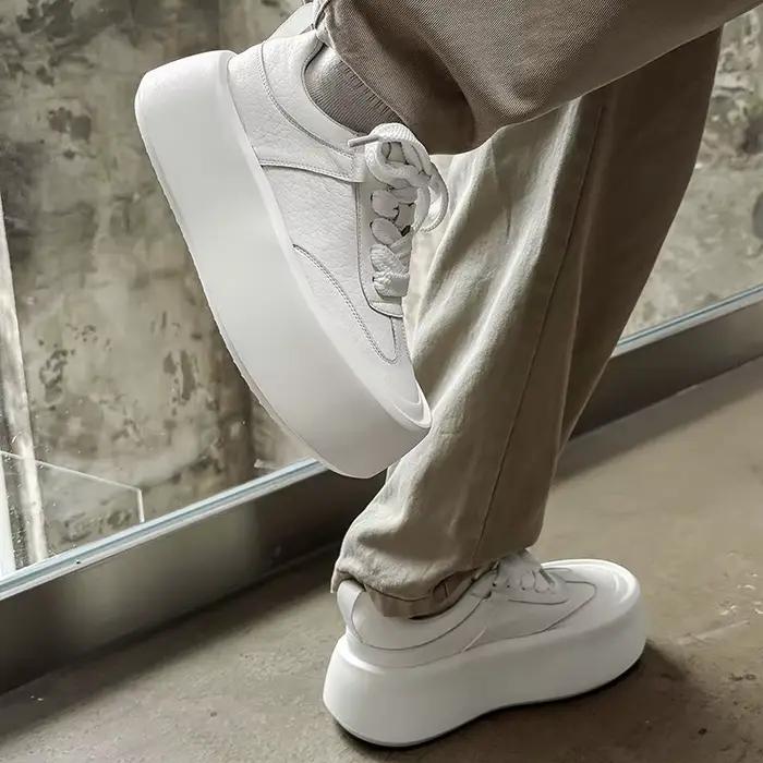 Chaussures de sport et décontractées pour hommes de haute qualité, chaussures Derby à plateforme large de style britannique, mocassins de créateur pour hommes, Zapatos Hombre