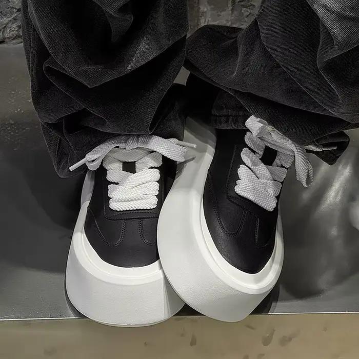 Chaussures de sport et décontractées pour hommes de haute qualité, chaussures Derby à plateforme large de style britannique, mocassins de créateur pour hommes, Zapatos Hombre