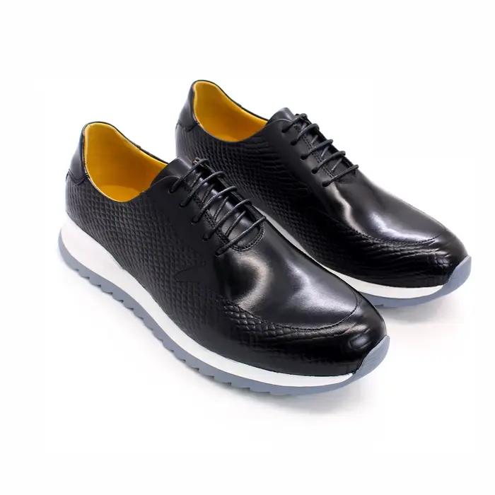 Chaussures en cuir à lacets pour hommes