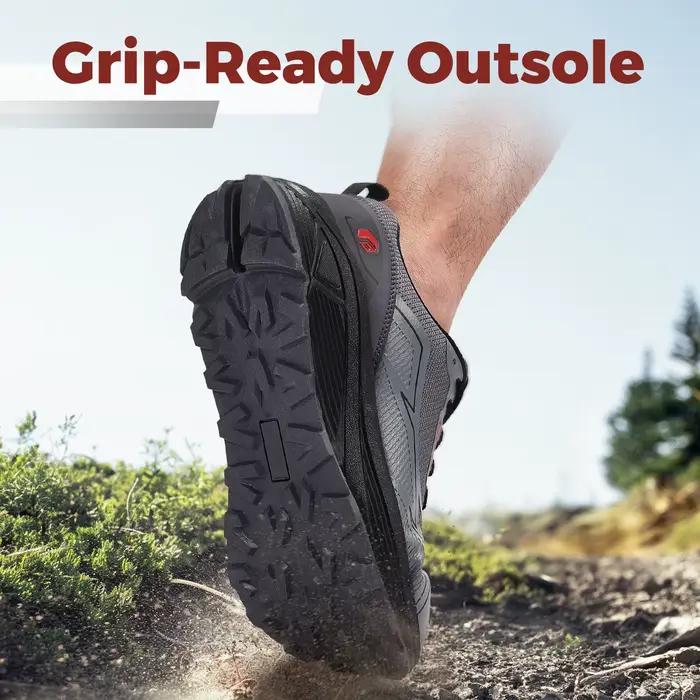 FitVille-Chaussures de course sur sentier coordonnantes pour hommes