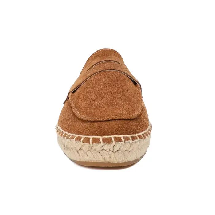 Mode hommes chaussures décontractées daim en cuir véritable hommes Slip-on léger confortable conduite mocassins mocassins hommes fête de mariage plat