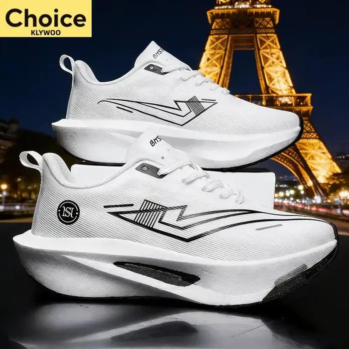Chaussures de course à pied avec plaque en carbone