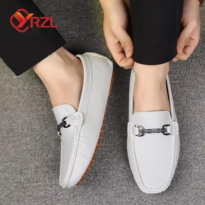 Mocassins en cuir PU pour hommes