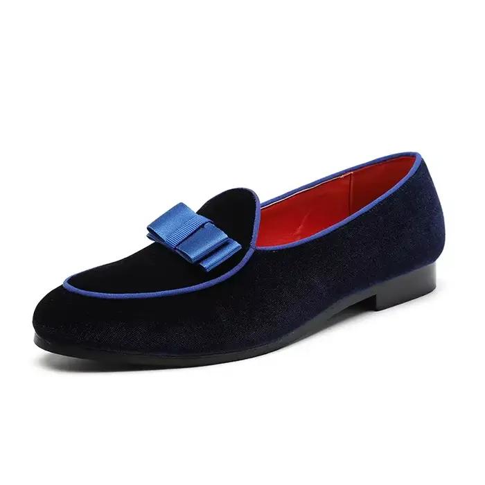 Mocassins en cuir suédé pour hommes